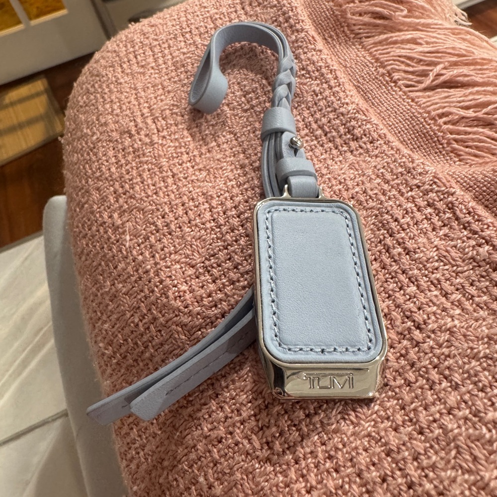 Tumi backpack tag